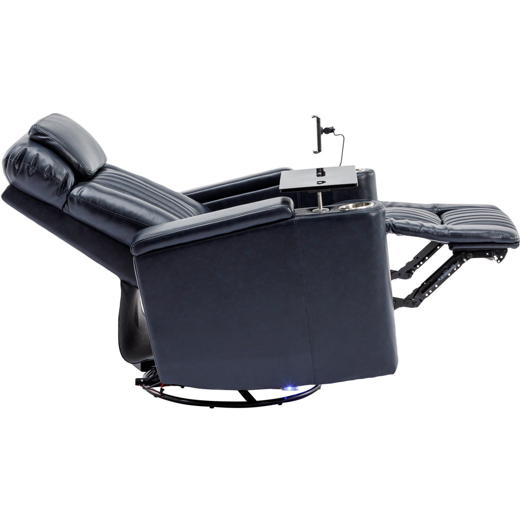 Fauteuil inclinable électrique multifonctionnel pivotant à 270° pour home cinéma