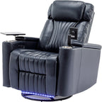 Fauteuil inclinable électrique multifonctionnel pivotant à 270° pour home cinéma