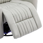 Fauteuil inclinable électrique multifonctionnel pivotant à 270° pour home cinéma