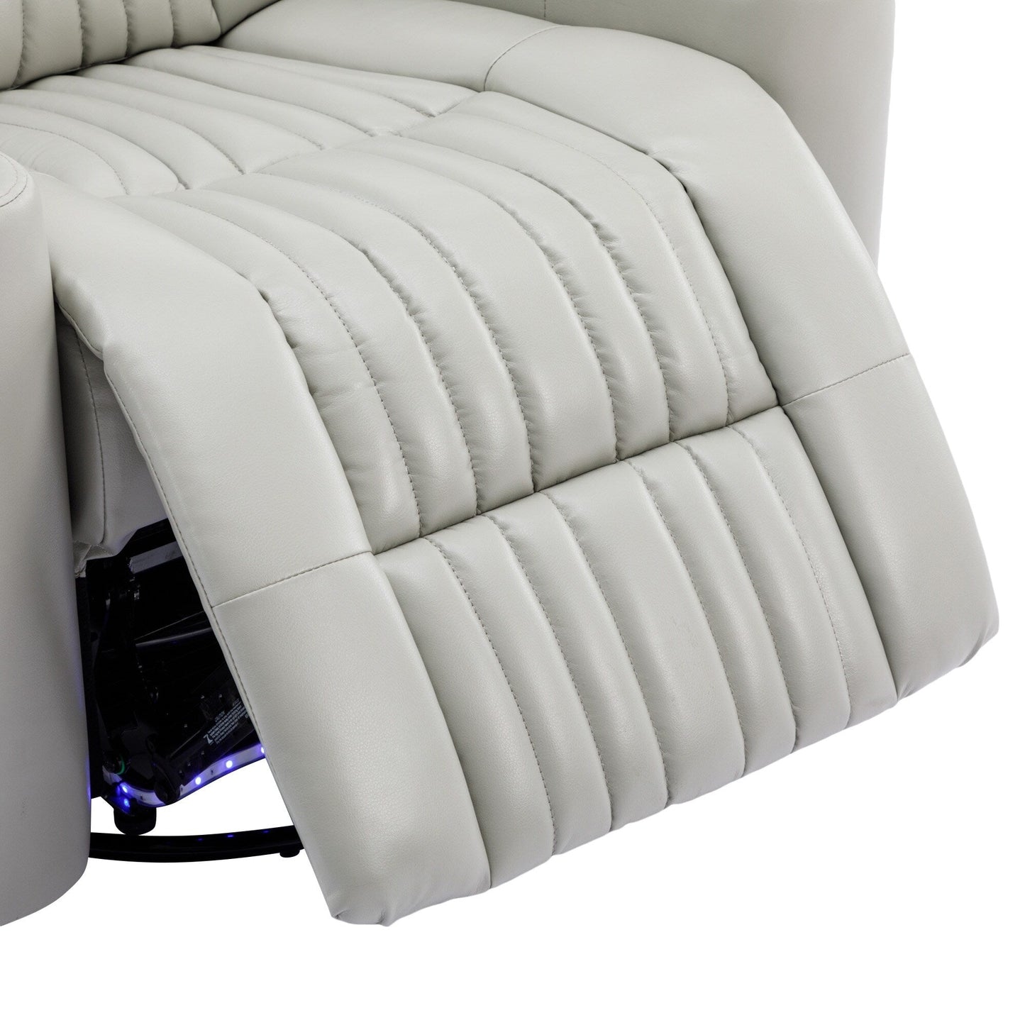 Fauteuil inclinable électrique multifonctionnel pivotant à 270° pour home cinéma