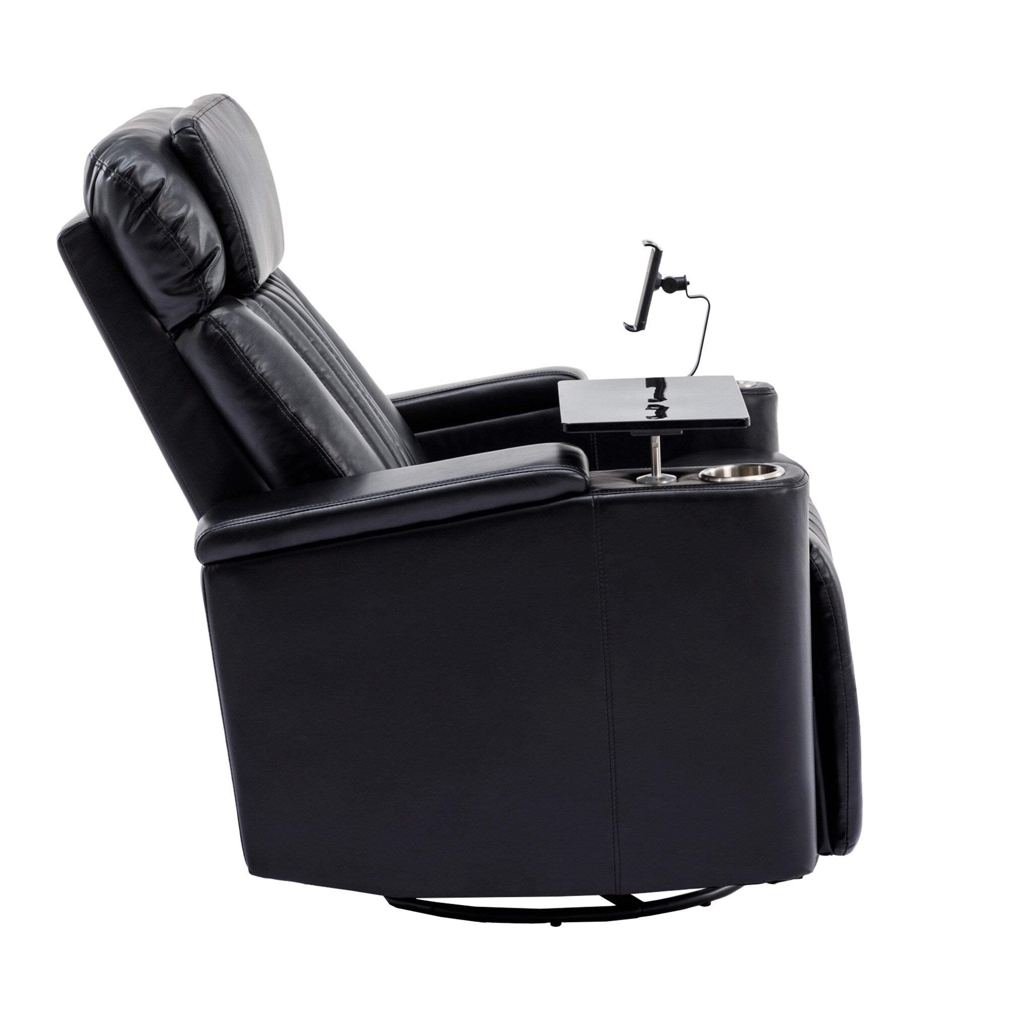 Fauteuil inclinable électrique multifonctionnel pivotant à 270° pour home cinéma