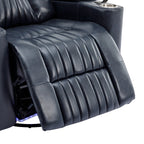 Fauteuil inclinable électrique multifonctionnel pivotant à 270° pour home cinéma