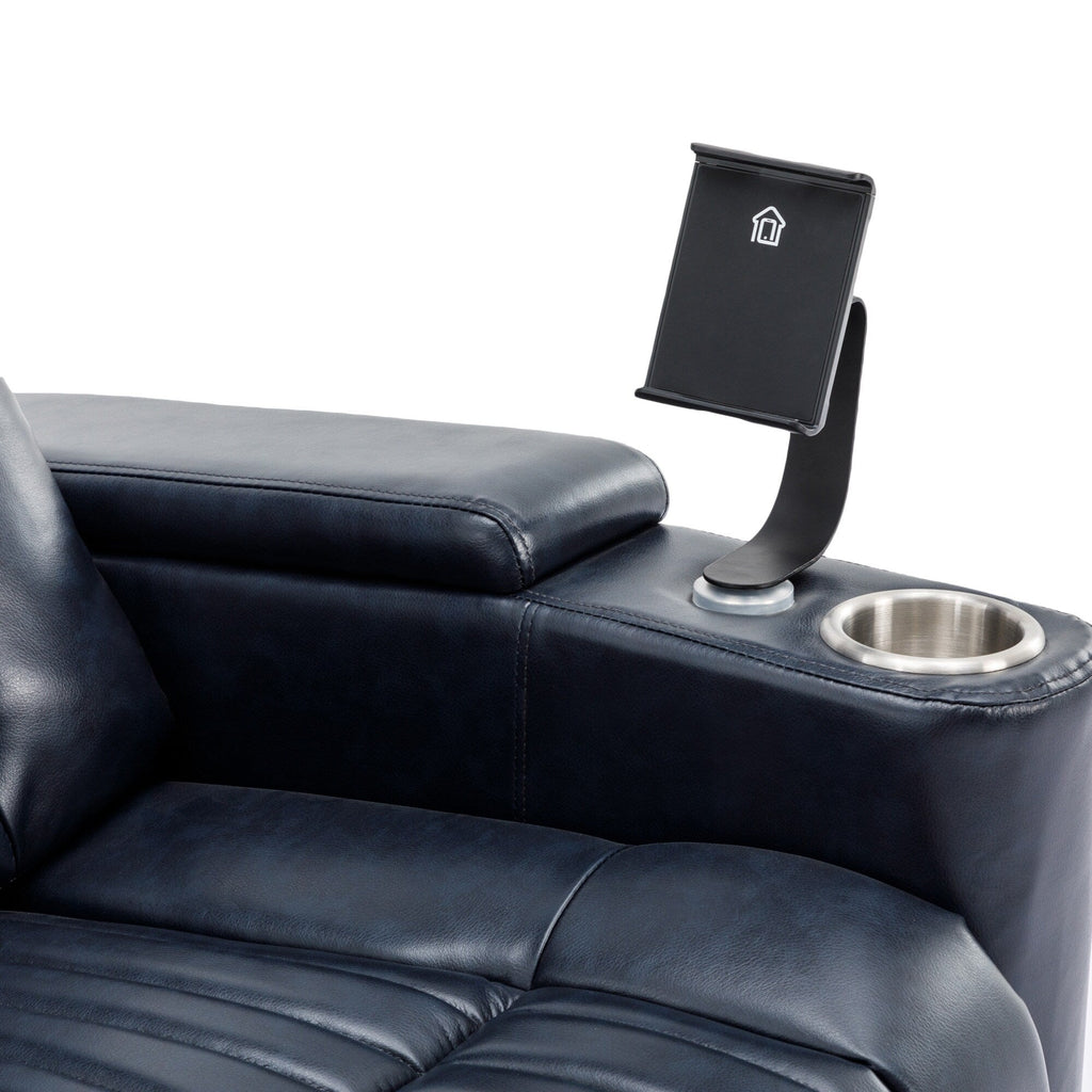 Fauteuil inclinable électrique multifonctionnel pivotant à 270° pour home cinéma