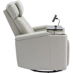 Fauteuil inclinable électrique multifonctionnel pivotant à 270° pour home cinéma