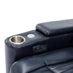 Fauteuil inclinable électrique multifonctionnel pivotant à 270° pour home cinéma