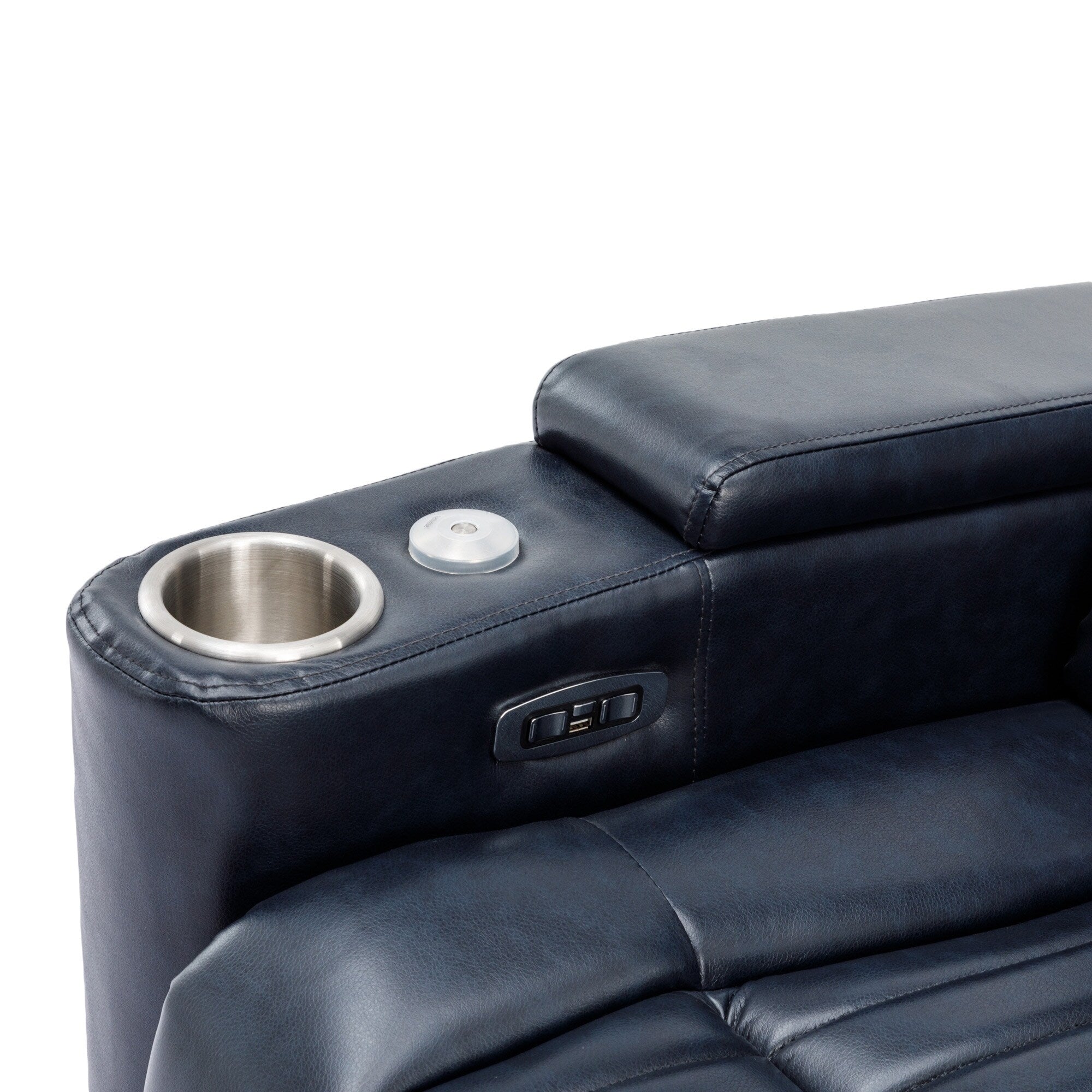 Fauteuil inclinable électrique multifonctionnel pivotant à 270° pour home cinéma