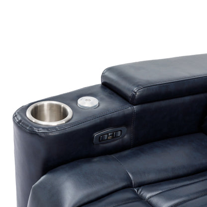 Fauteuil inclinable électrique multifonctionnel pivotant à 270° pour home cinéma