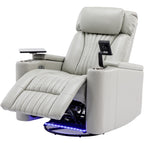 Fauteuil inclinable électrique multifonctionnel pivotant à 270° pour home cinéma