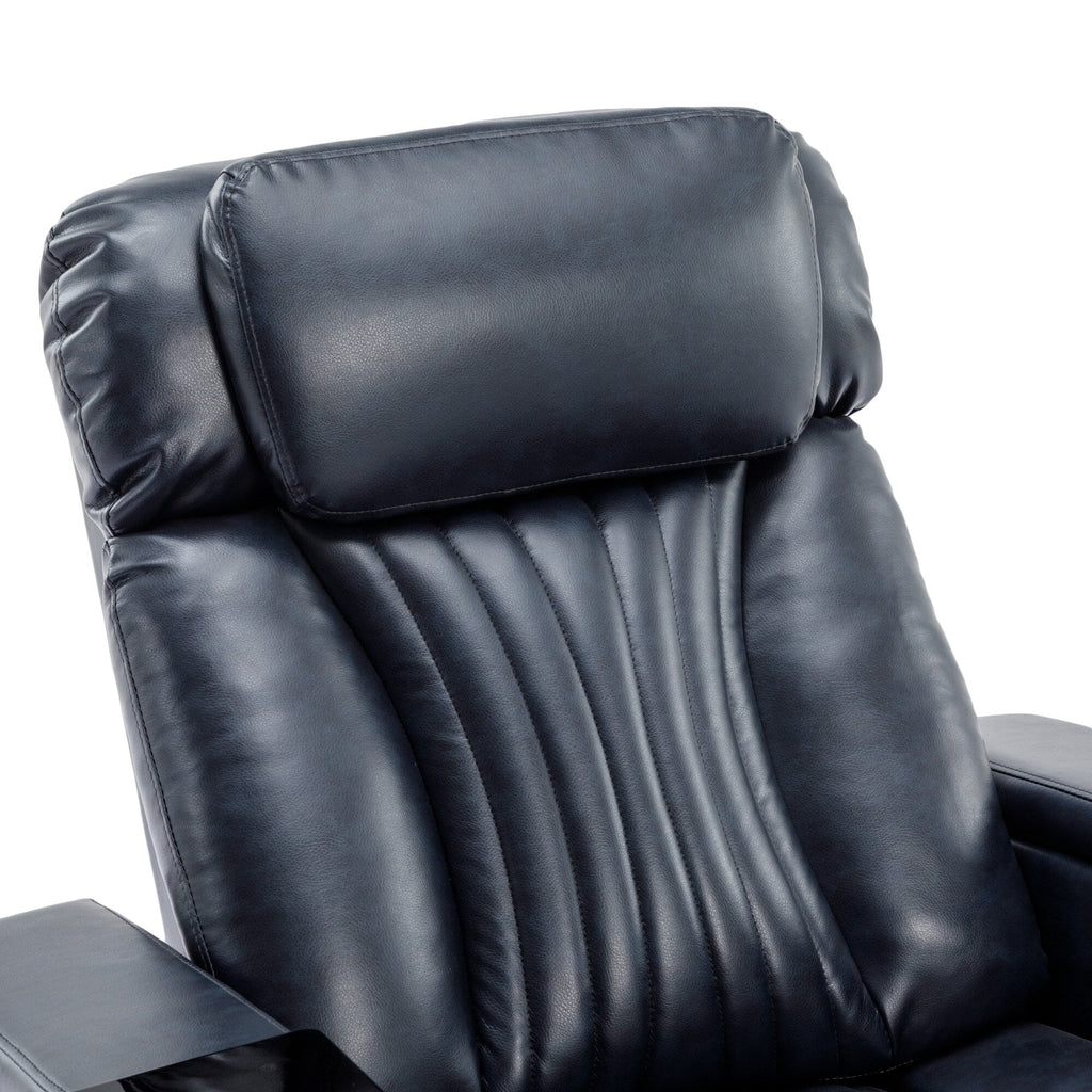 Fauteuil inclinable électrique multifonctionnel pivotant à 270° pour home cinéma