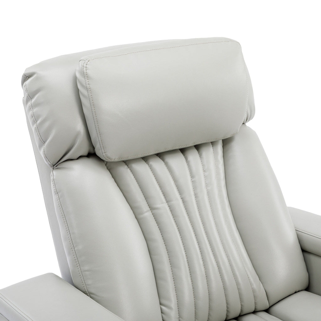Fauteuil inclinable électrique multifonctionnel pivotant à 270° pour home cinéma