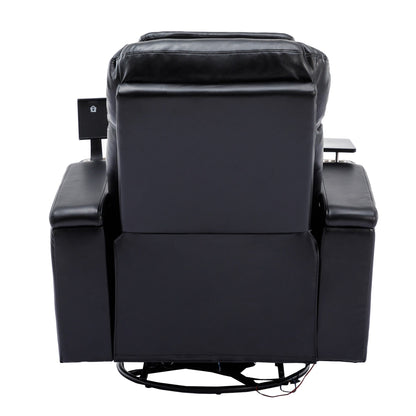 Fauteuil inclinable électrique multifonctionnel pivotant à 270° pour home cinéma
