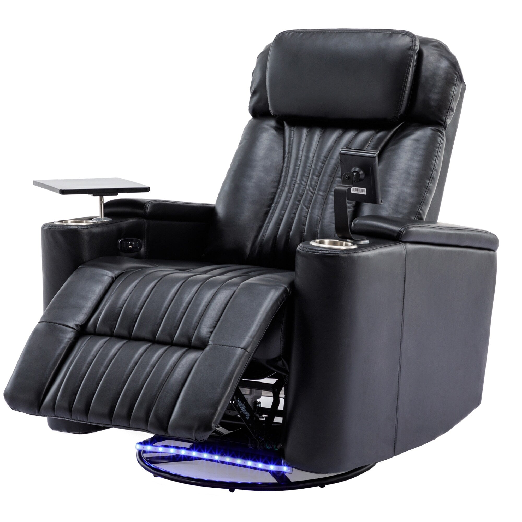 Fauteuil inclinable électrique multifonctionnel pivotant à 270° pour home cinéma
