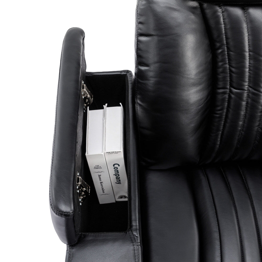 Fauteuil inclinable électrique multifonctionnel pivotant à 270° pour home cinéma