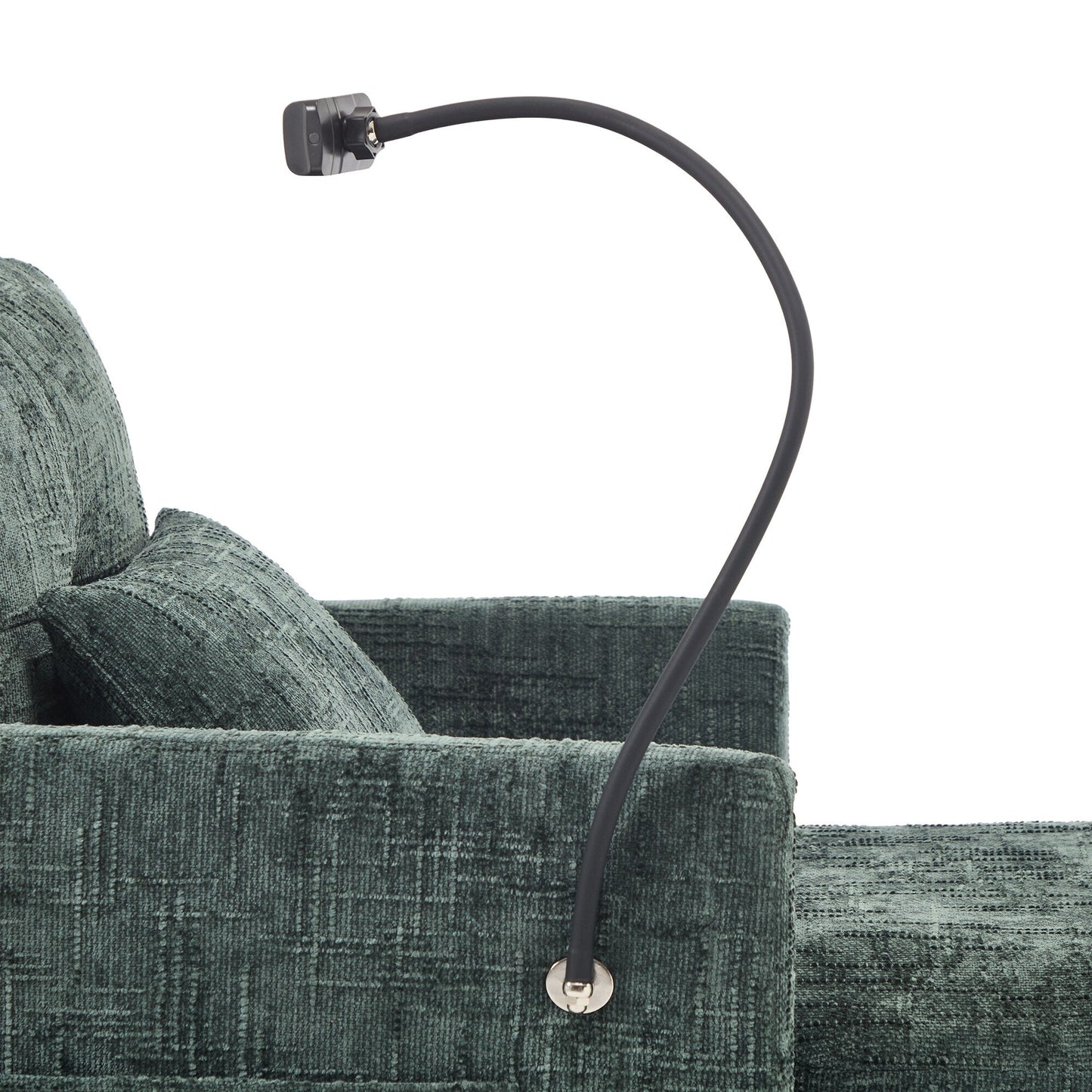 Canapé inclinable multifonctionnel pour personne paresseuse, dossier de rangement avec support pour téléphone portable, chaise de loisirs simple en chenille