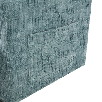 Canapé inclinable multifonctionnel pour personne paresseuse, dossier de rangement avec support pour téléphone portable, chaise de loisirs simple en chenille