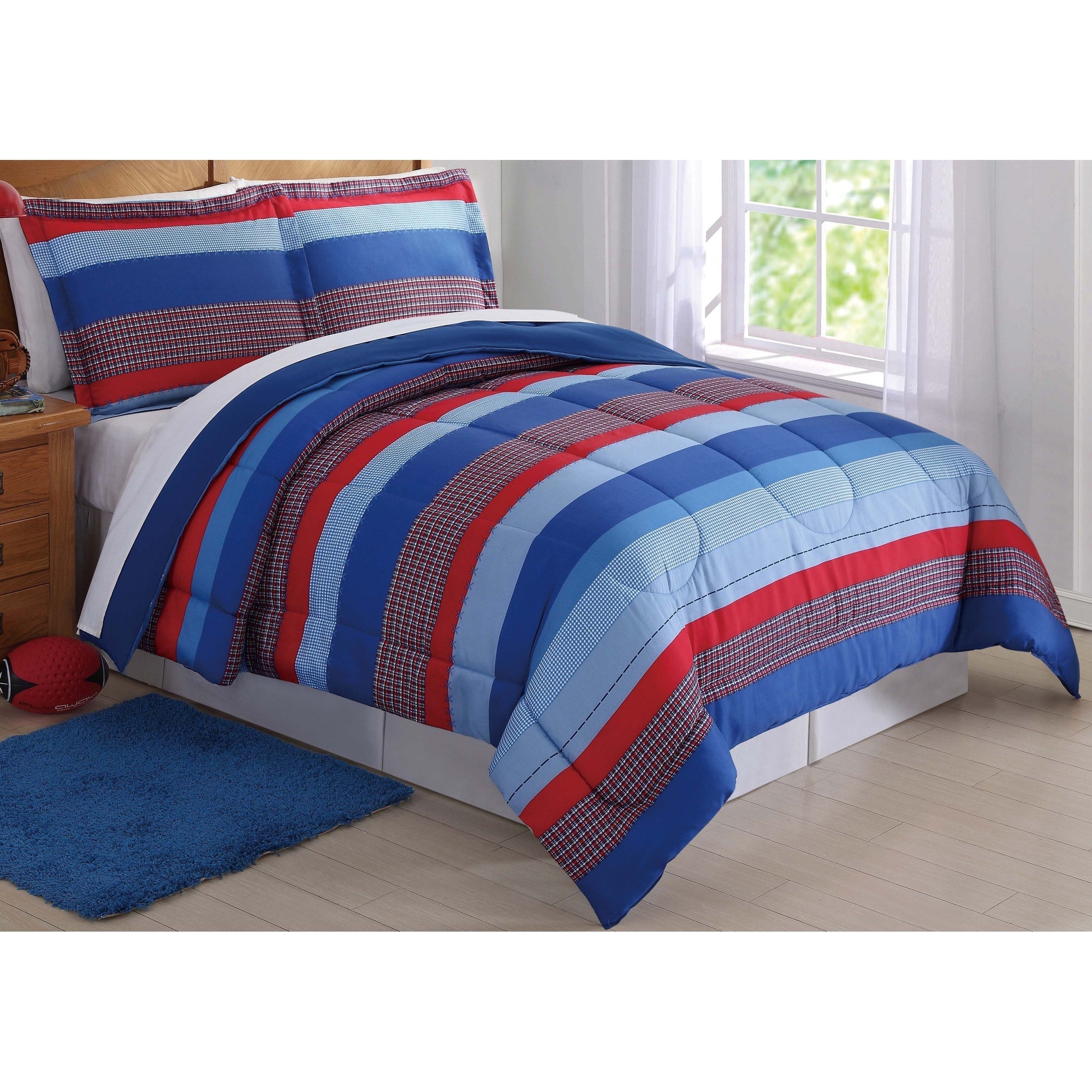 Ensemble de couette 3 pièces My World Sebastian Stripe