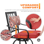 Ensemble de bistrot d'extérieur 3 pièces NUU GARDEN avec coussin