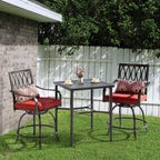 Ensemble de bistrot d'extérieur 3 pièces NUU GARDEN avec coussin