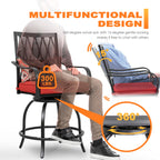 Ensemble de bistrot d'extérieur 3 pièces NUU GARDEN avec coussin