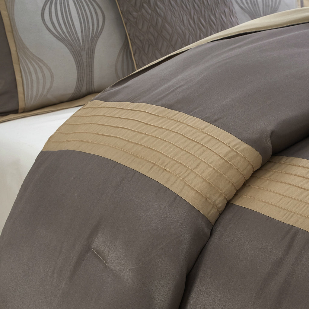 Ensemble de couette géométrique moderne Nanshing Daniella 7 pièces