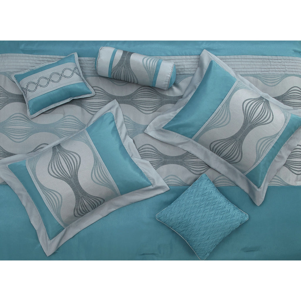 Ensemble de couette géométrique moderne Nanshing Daniella 7 pièces