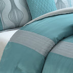 Ensemble de couette géométrique moderne Nanshing Daniella 7 pièces