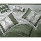 Ensemble de couette géométrique moderne Nanshing Daniella 7 pièces
