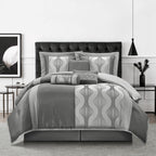 Ensemble de couette géométrique moderne Nanshing Daniella 7 pièces