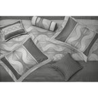 Ensemble de couette géométrique moderne Nanshing Daniella 7 pièces