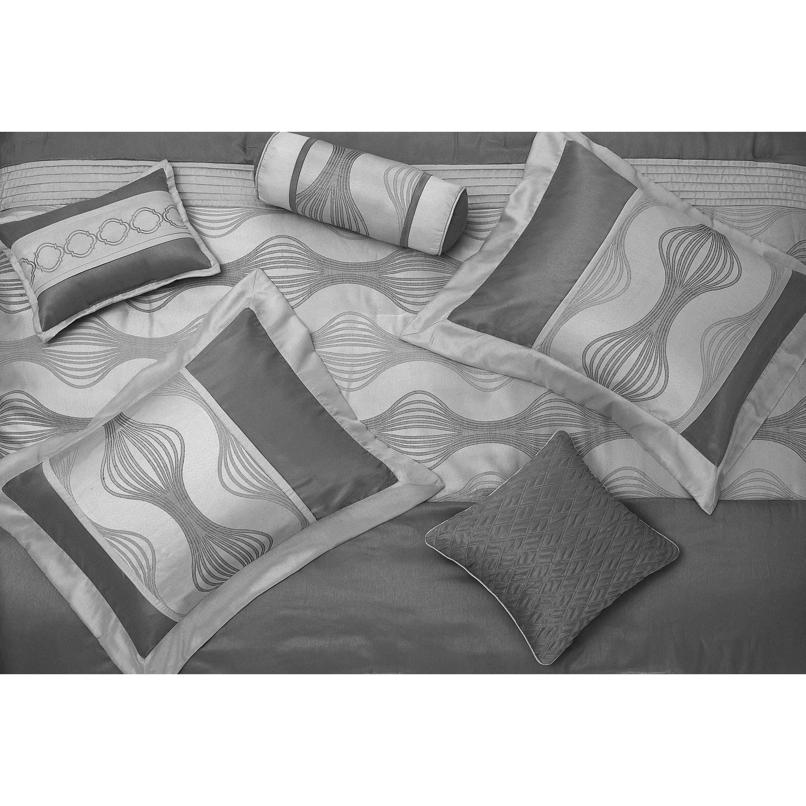Ensemble de couette géométrique moderne Nanshing Daniella 7 pièces