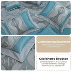 Ensemble de couette géométrique moderne Nanshing Daniella 7 pièces