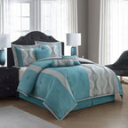 Ensemble de couette géométrique moderne Nanshing Daniella 7 pièces