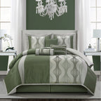 Ensemble de couette géométrique moderne Nanshing Daniella 7 pièces