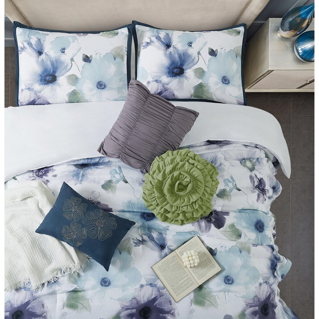 Ensemble de couette florale Nanshing Leela 7 pièces