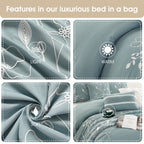 Ensemble de couette florale botanique Nanshing Taylor 7 pièces