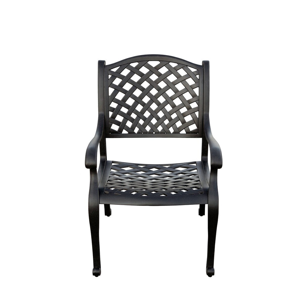 Ensemble de salle à manger de patio Nassau 11 pièces (avec 2 chaises pivotantes à bascule) et table à manger rectangulaire extensible 42 x 92 / 42 x 120 po