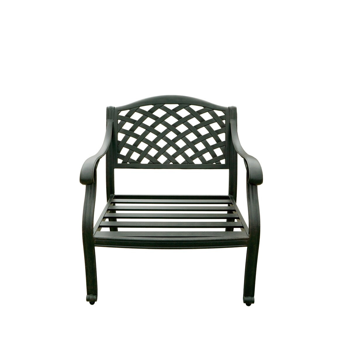 Ensemble de conversation Nassau 4 pièces pour patio avec foyer au propane, causeuse, coussins, table de discussion ronde de 47 po et verre à feu