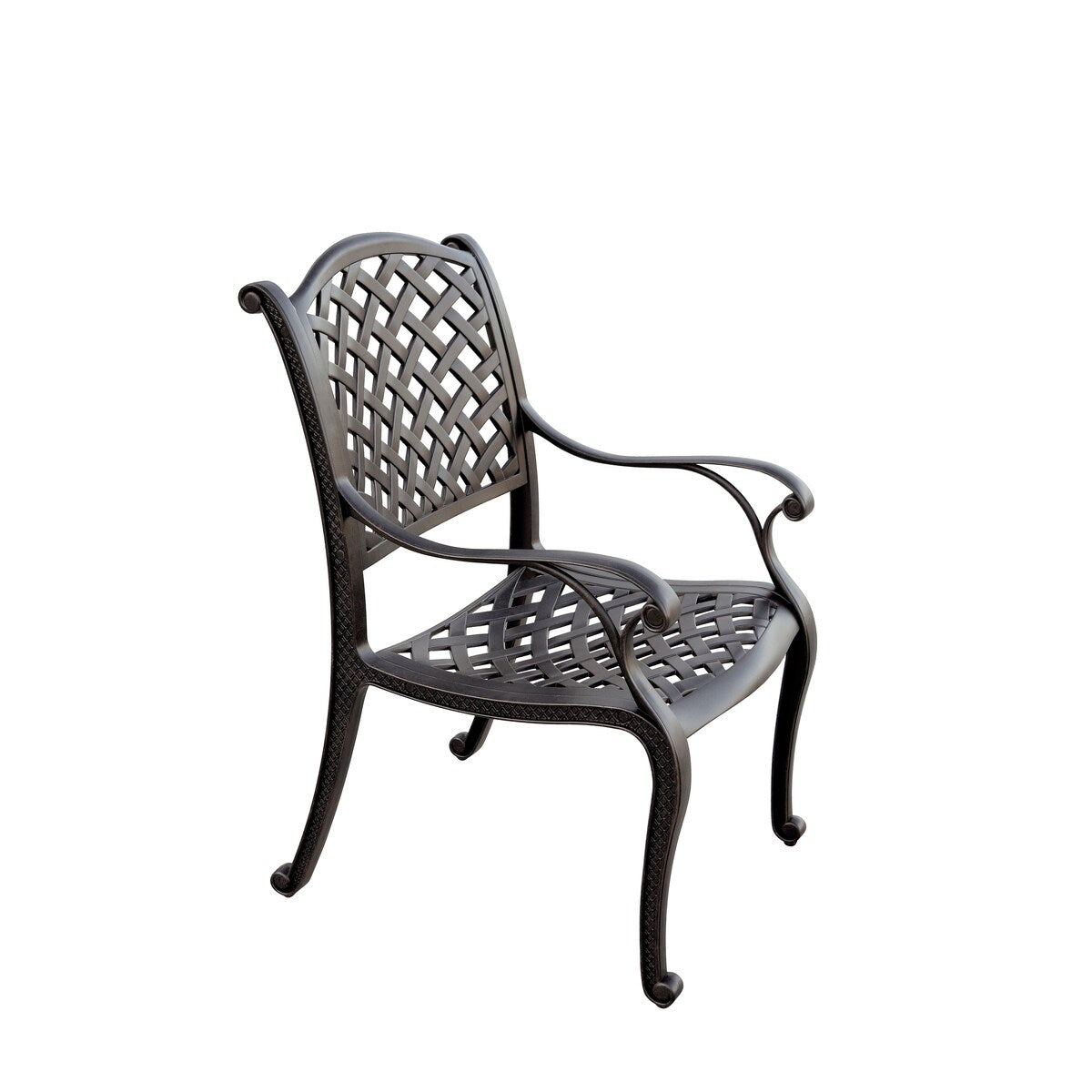 Ensemble de salle à manger de patio Nassau 9 pièces avec coussins sésame et table à manger carrée de 64 po