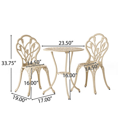 Ensemble de bistrot Nassau Sand par Christopher Knight Home
