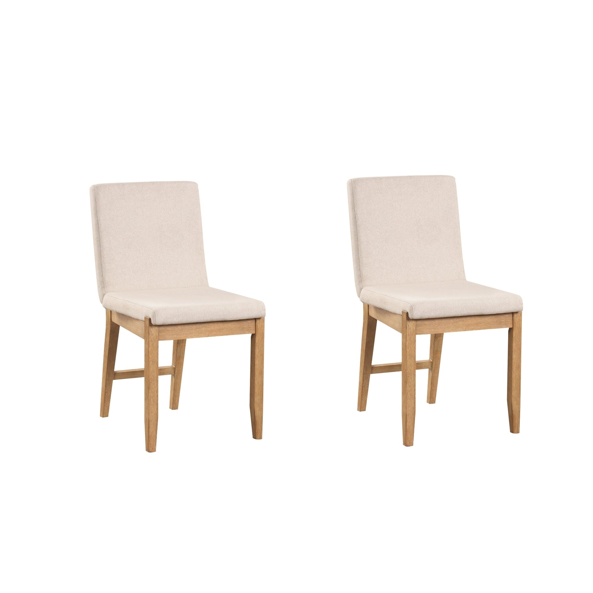 Tabouret de bar moderne Gracie, chaise rembourrée en boucle et pieds en bois brossé