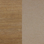 Tabouret de bar moderne Gracie, chaise rembourrée en boucle et pieds en bois brossé