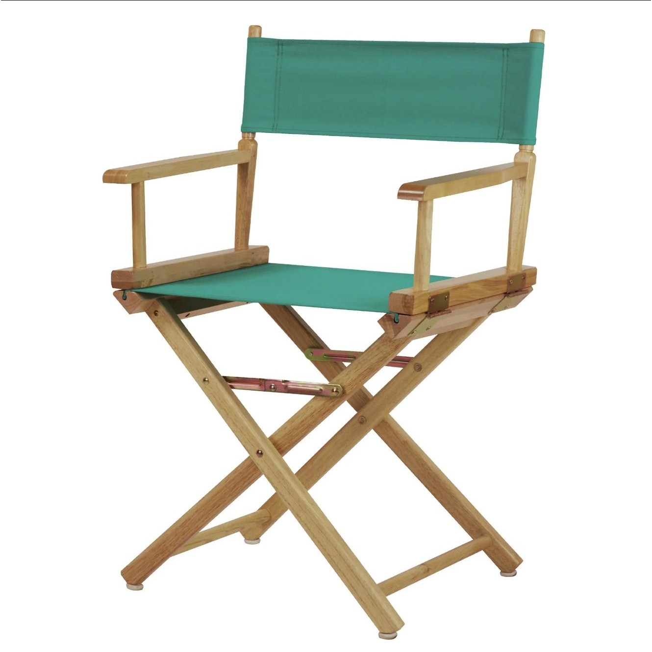 Chaise de réalisateur à cadre naturel de 18 pouces