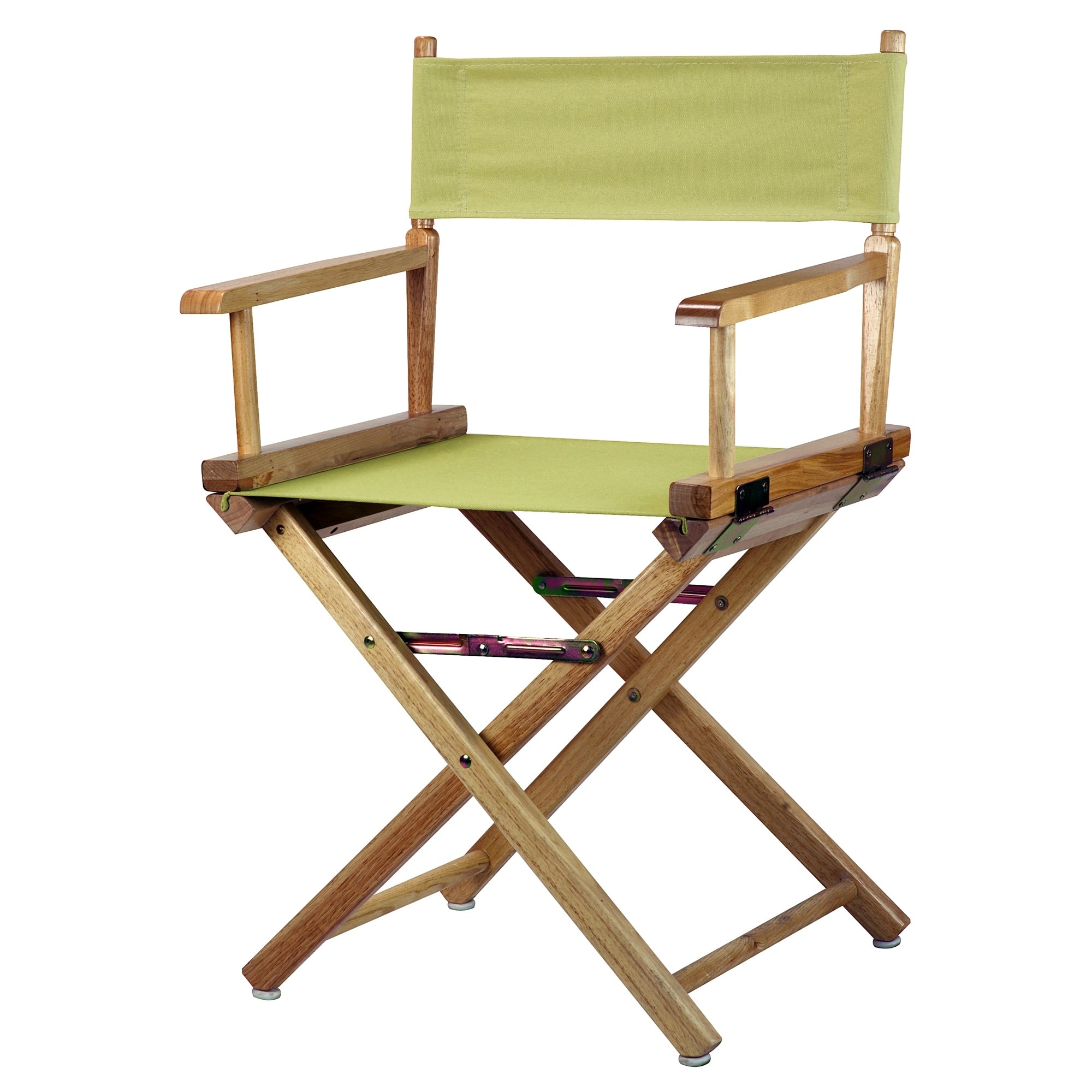 Chaise de réalisateur à cadre naturel de 18 pouces