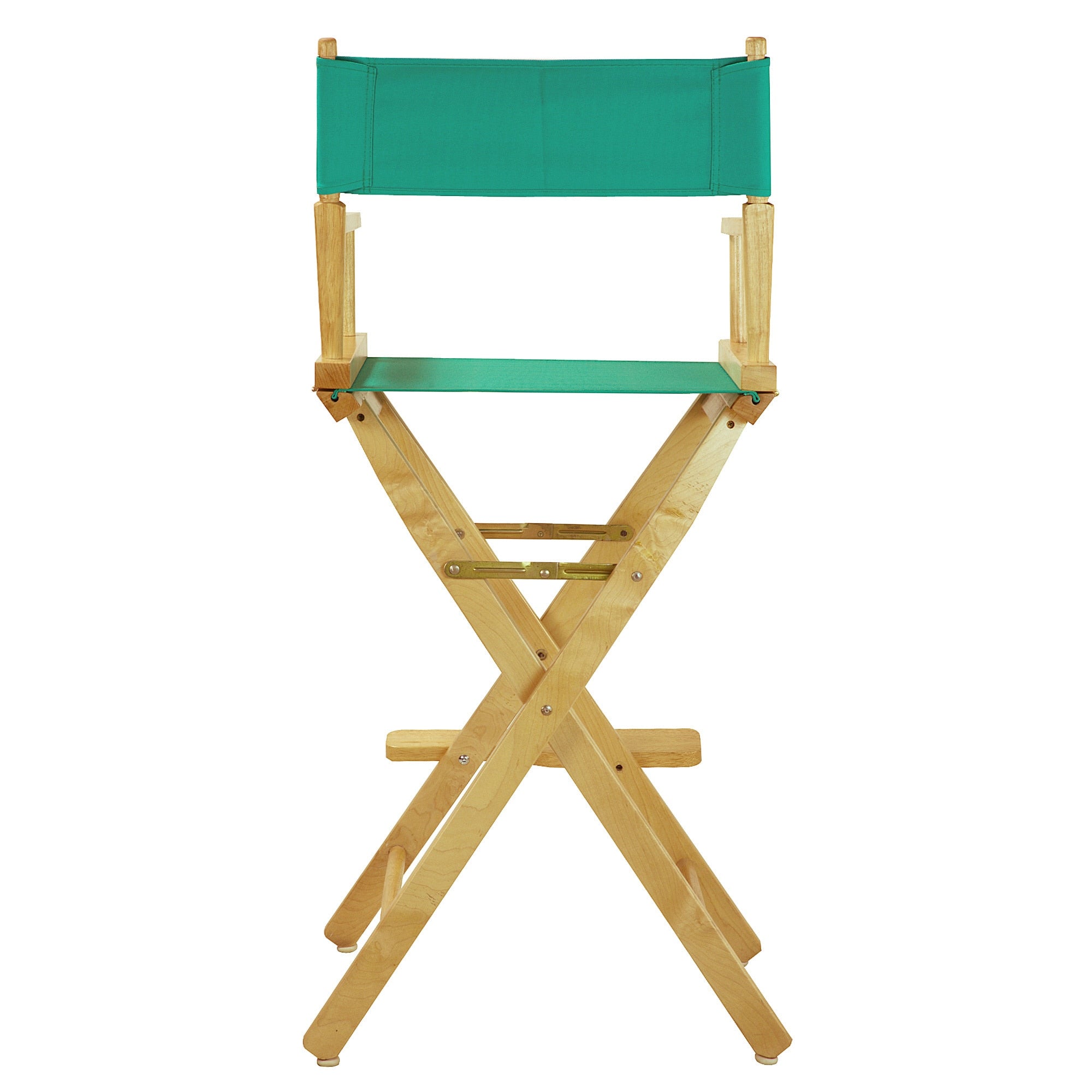 Chaise de réalisateur à cadre naturel de 30 pouces