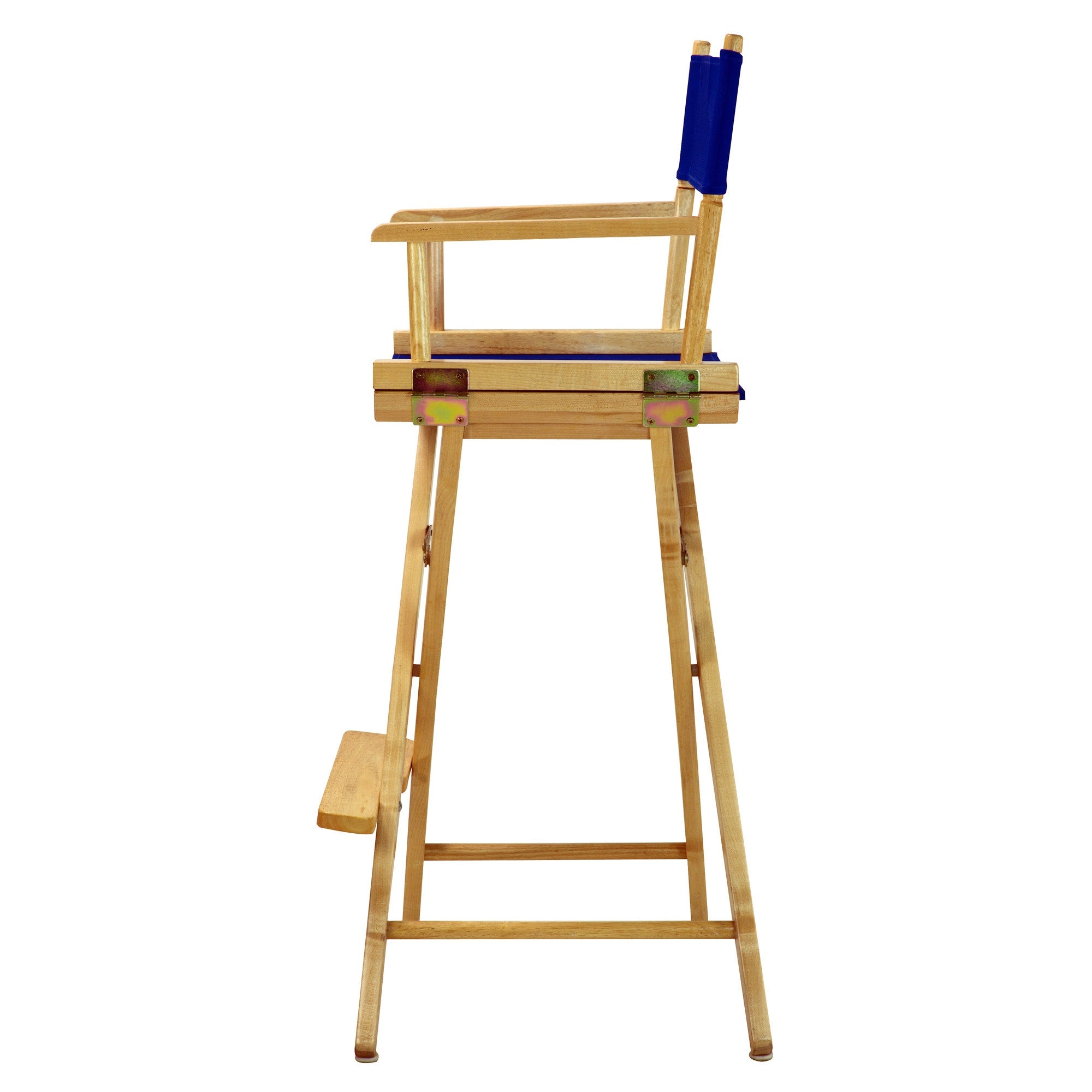 Chaise de réalisateur à cadre naturel de 30 pouces