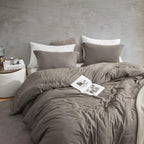 Parure de lit Natural Loft King Solid