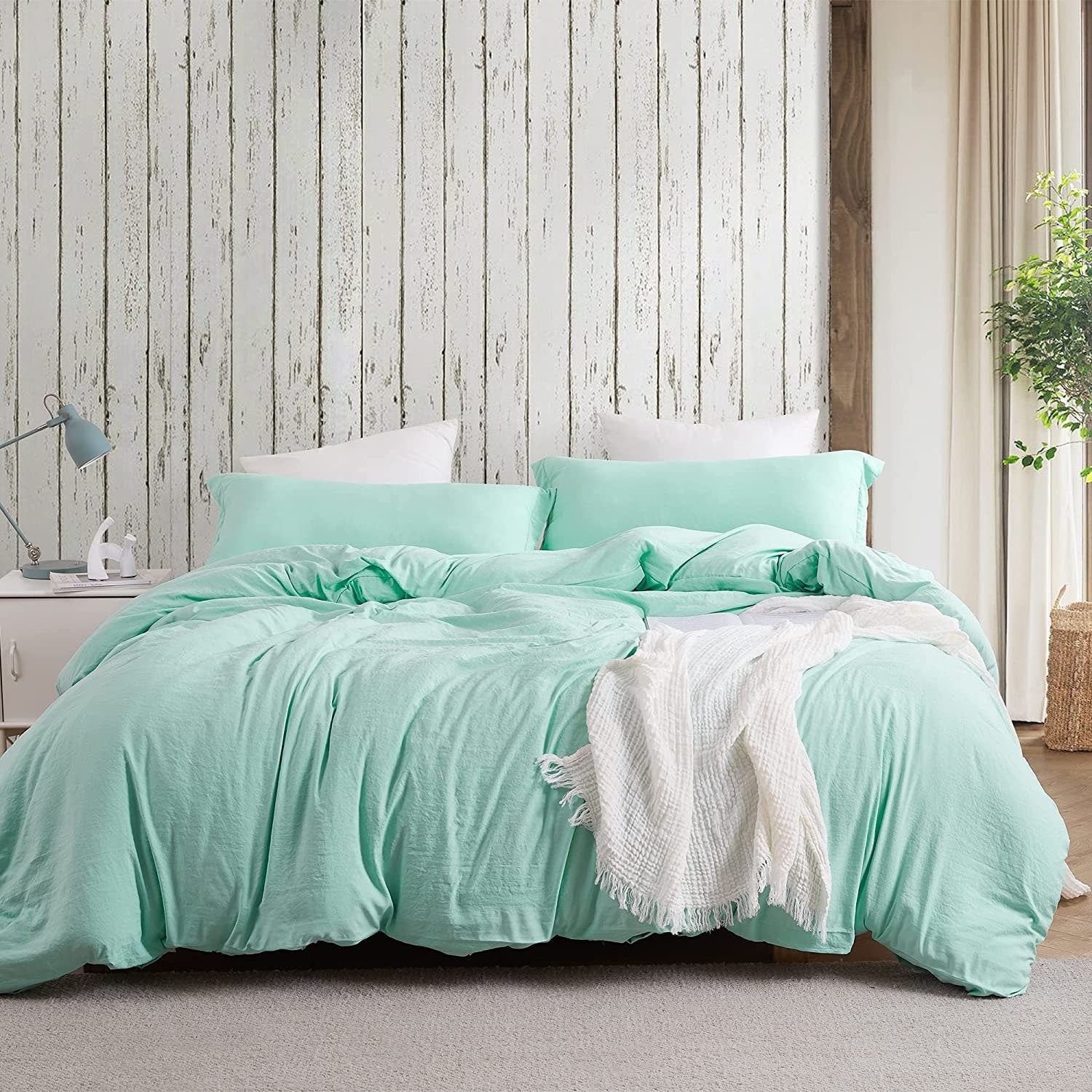 Parure de lit Natural Loft King Solid