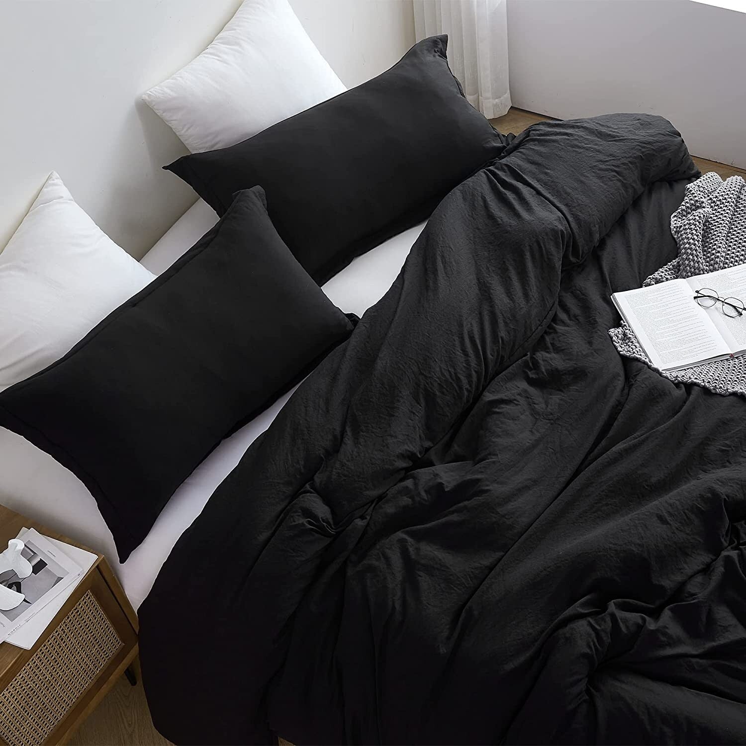 Parure de lit Natural Loft King Solid