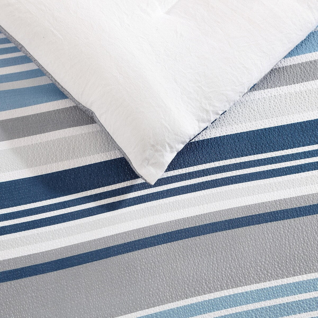 Parure de couette réversible Nautica Bradlee Blue