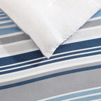 Parure de couette réversible Nautica Bradlee Blue